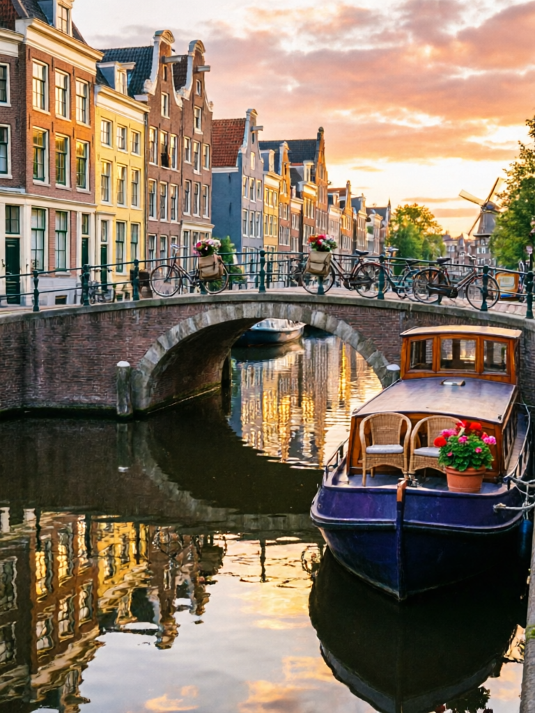 Amsterdam Canal Ring Route