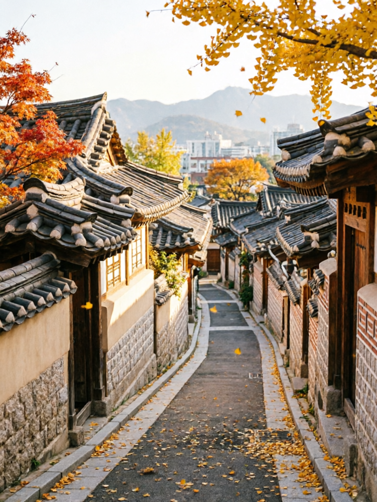 Seoul Bukchon Hanok Village Route